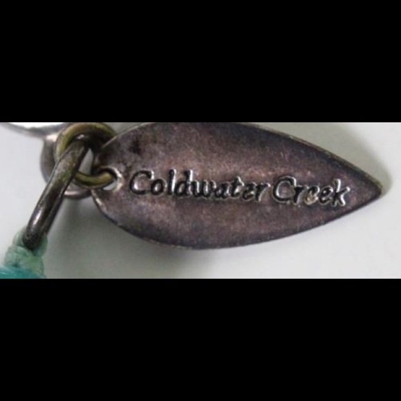 Coldwater Creek Knotted Turquoise & Dyed Stone Necklace | Boho - Picture 9 of 10